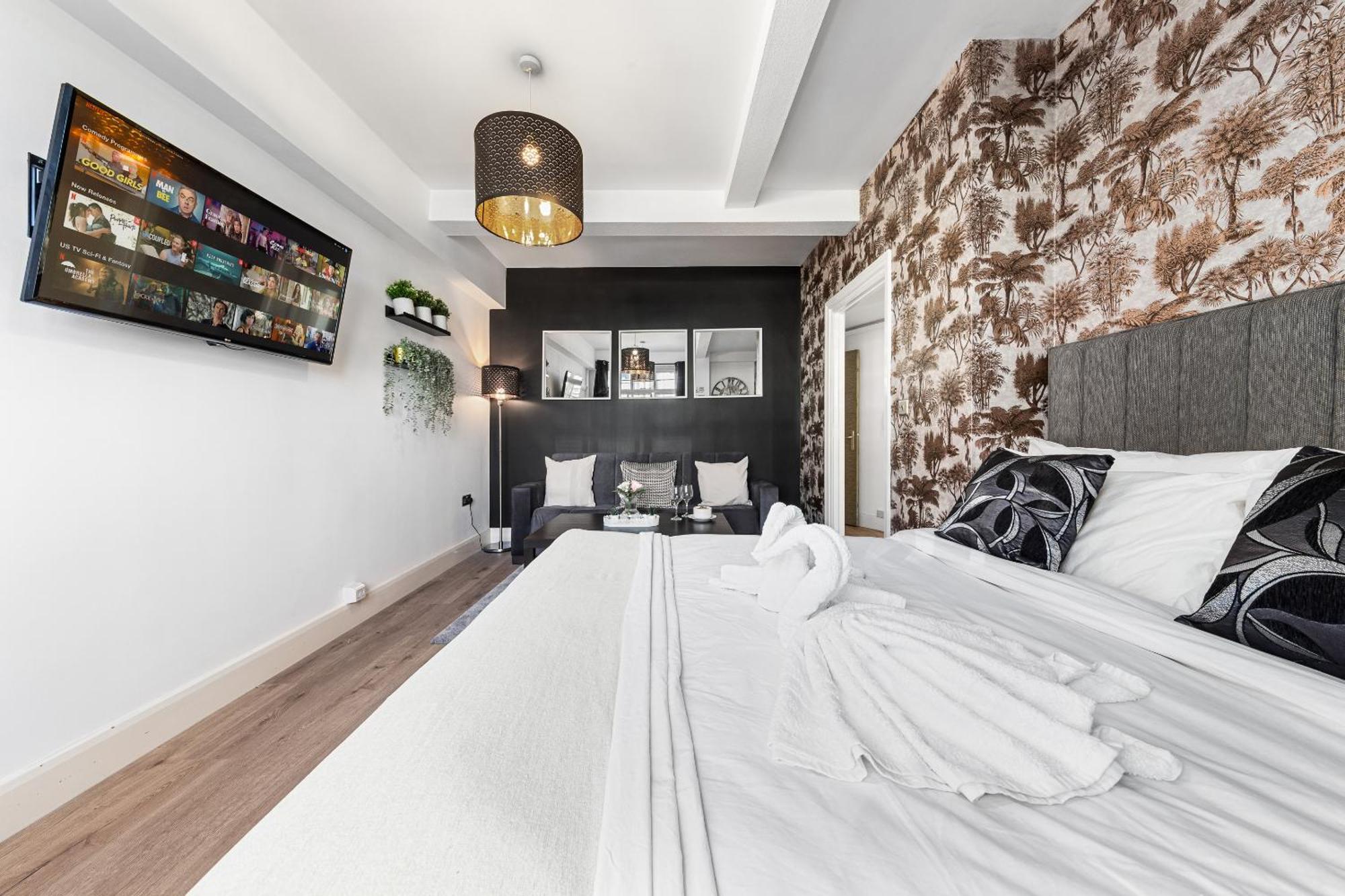 Central London Luxury, Relaxing Apartment! 2 Mins From Paddington Station! Kültér fotó