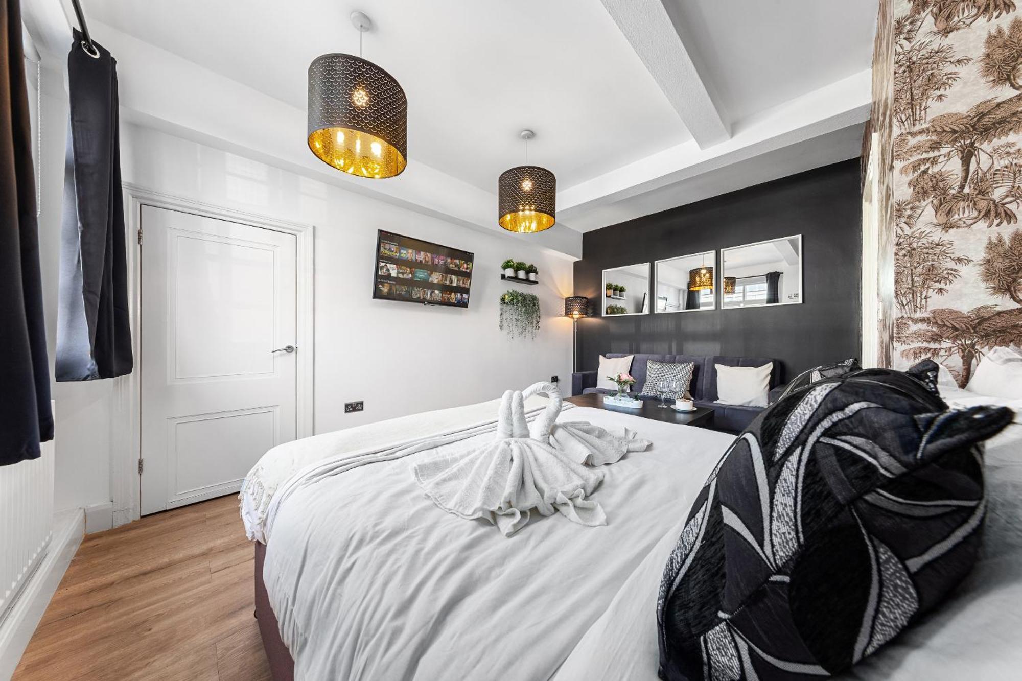 Central London Luxury, Relaxing Apartment! 2 Mins From Paddington Station! Kültér fotó
