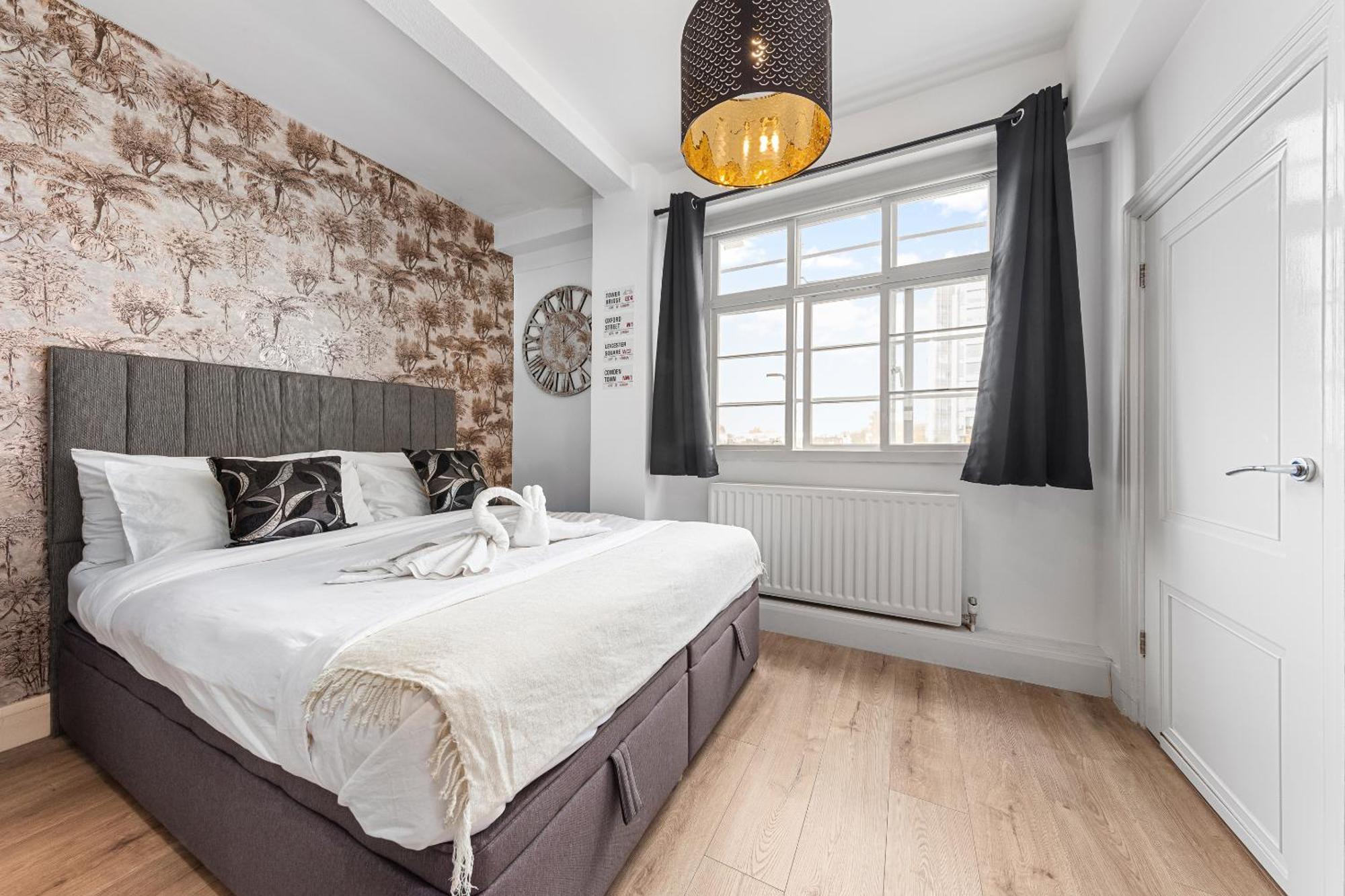 Central London Luxury, Relaxing Apartment! 2 Mins From Paddington Station! Kültér fotó