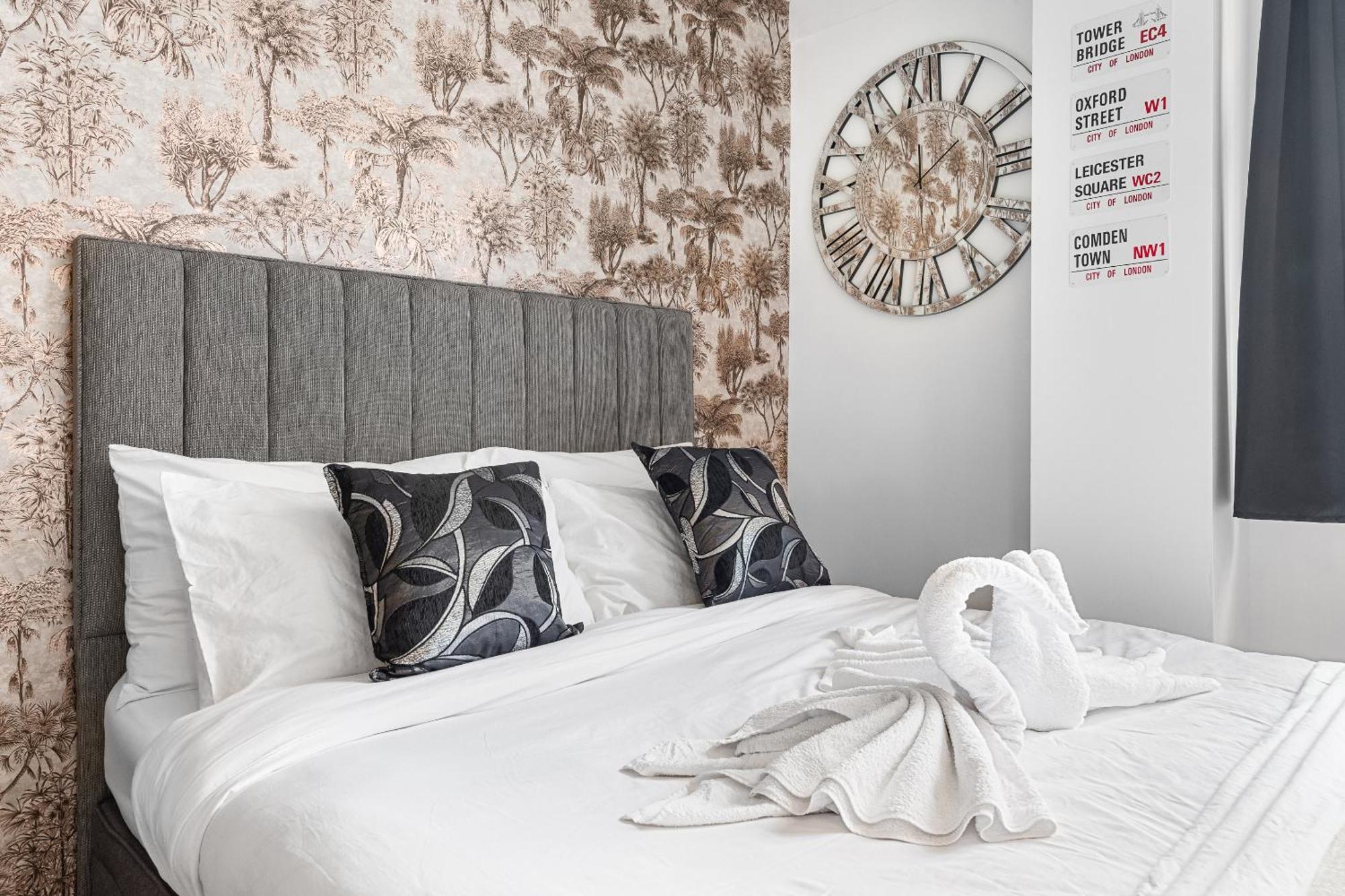 Central London Luxury, Relaxing Apartment! 2 Mins From Paddington Station! Kültér fotó