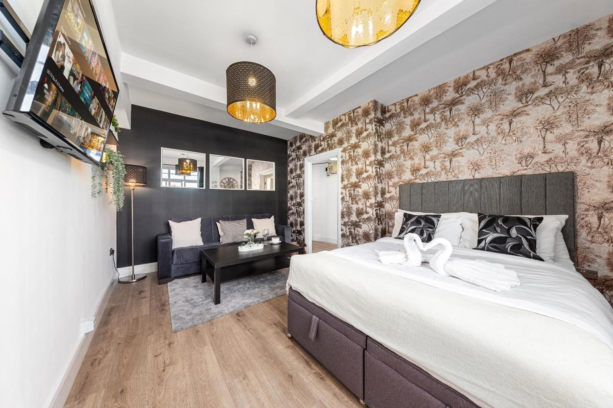 Central London Luxury, Relaxing Apartment! 2 Mins From Paddington Station! Kültér fotó