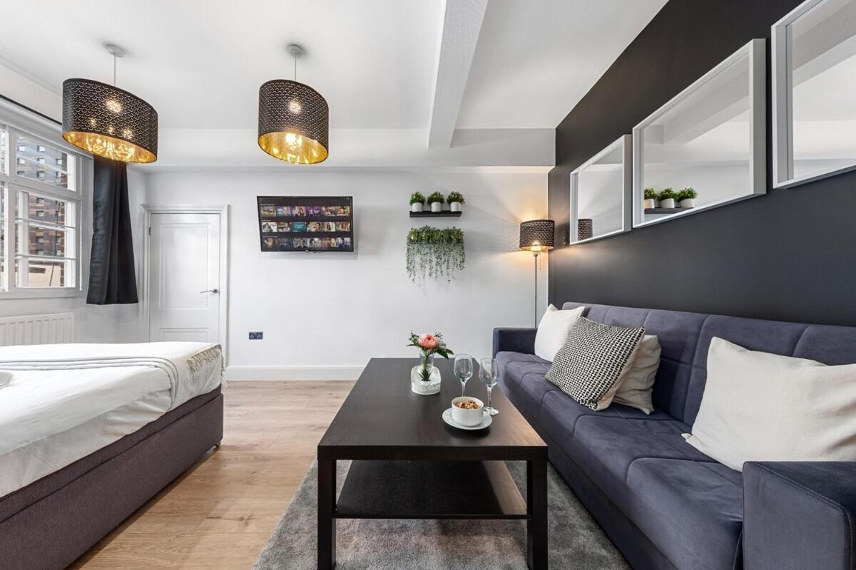 Central London Luxury, Relaxing Apartment! 2 Mins From Paddington Station! Szoba fotó