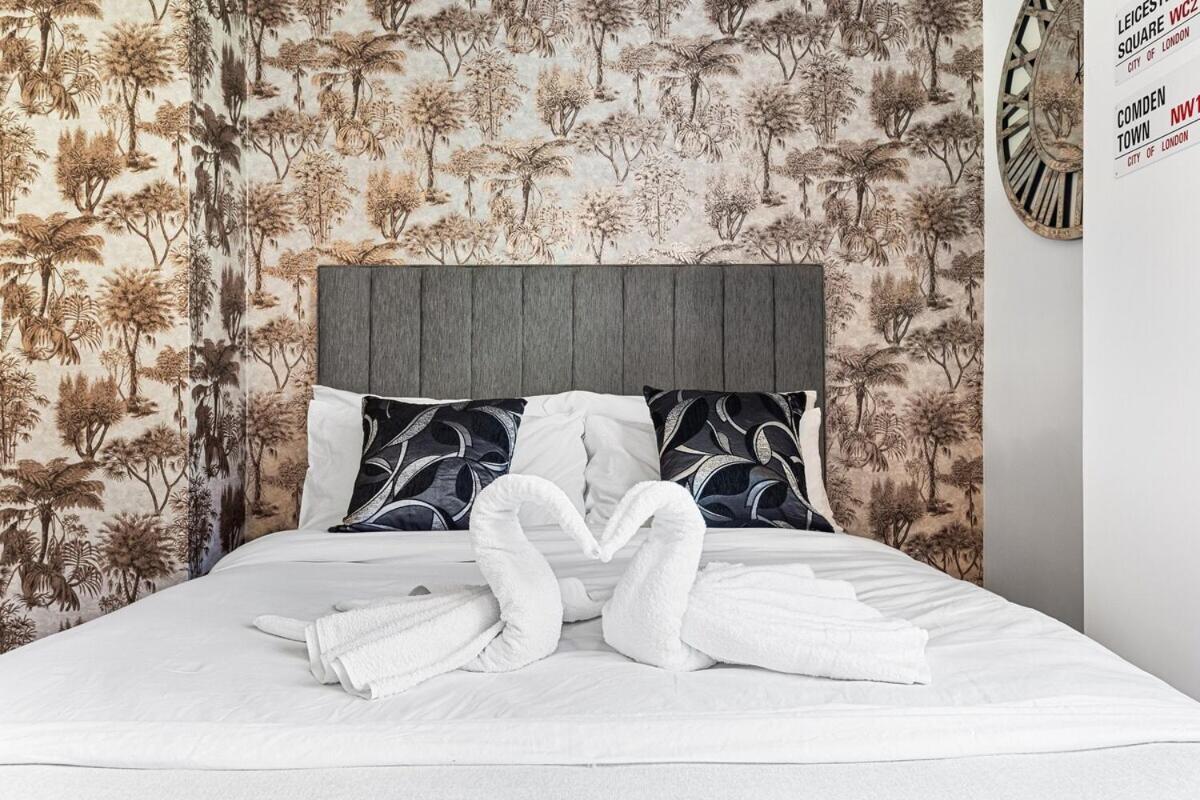 Central London Luxury, Relaxing Apartment! 2 Mins From Paddington Station! Szoba fotó