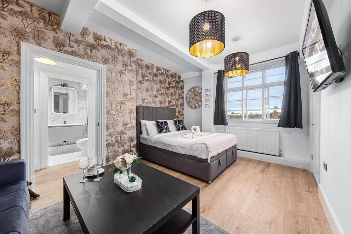 Central London Luxury, Relaxing Apartment! 2 Mins From Paddington Station! Szoba fotó
